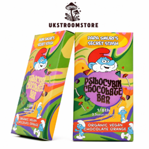 Buy Papa Smurf’s Secret Stash Shroom Chocolate Bar Online