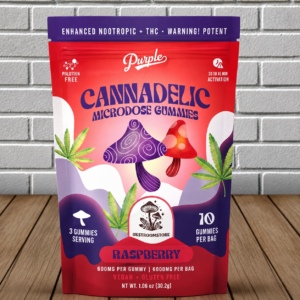 Buy Cannadelics Microdose Gummies Raspberry Online