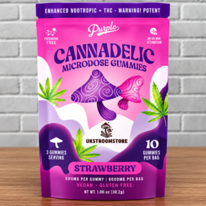 Buy Cannadelics Microdose Strawberry Gummies Online